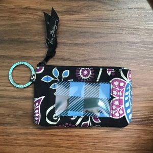 Vera Bradley Alpine Floral small wallet/ ID holder